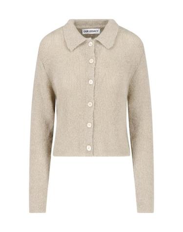 [명품] 26FW 아워레가시 가디건 W4263MS SOFT SAGE FUZZY ALPACA DOM