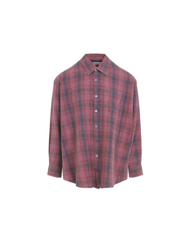 아워 레가시 [명품] 25FW 아워레가시 긴팔 셔츠 M4252BIDC IDAHO FLANNEL CHECK DOM 착용컷