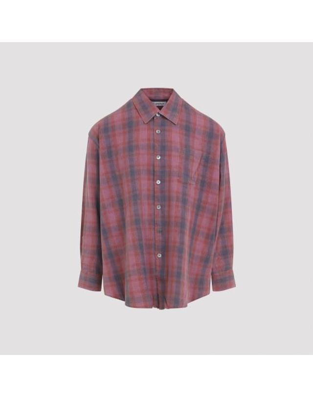 아워 레가시 [명품] 25FW 아워레가시 긴팔 셔츠 M4252BIDC IDAHO FLANNEL CHECK DOM 착용컷