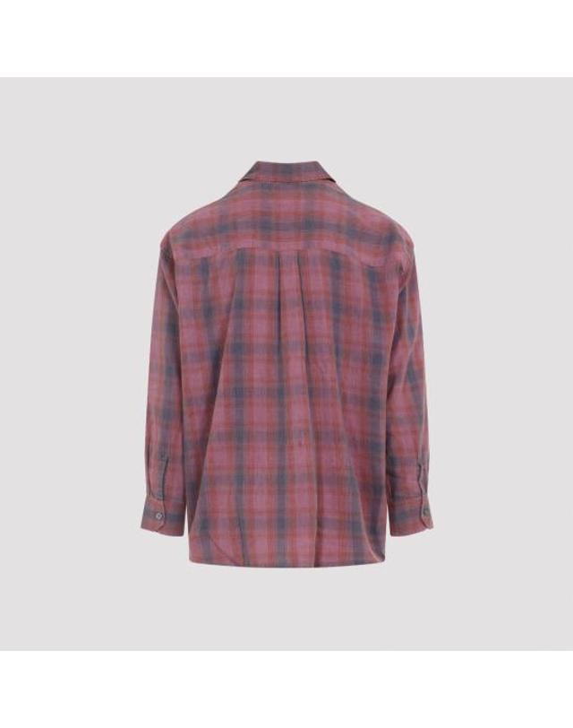 아워 레가시 [명품] 25FW 아워레가시 긴팔 셔츠 M4252BIDC IDAHO FLANNEL CHECK DOM 착용컷