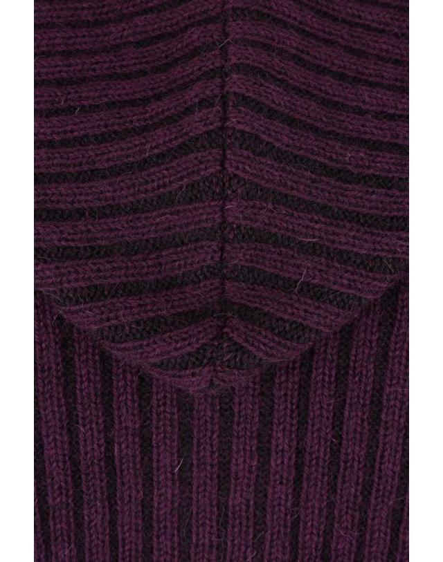 아워 레가시 [명품] 26SS 아워레가시 후드 티셔츠 M2263LN NIGHT VIOLET STRIPE DOM 착용컷
