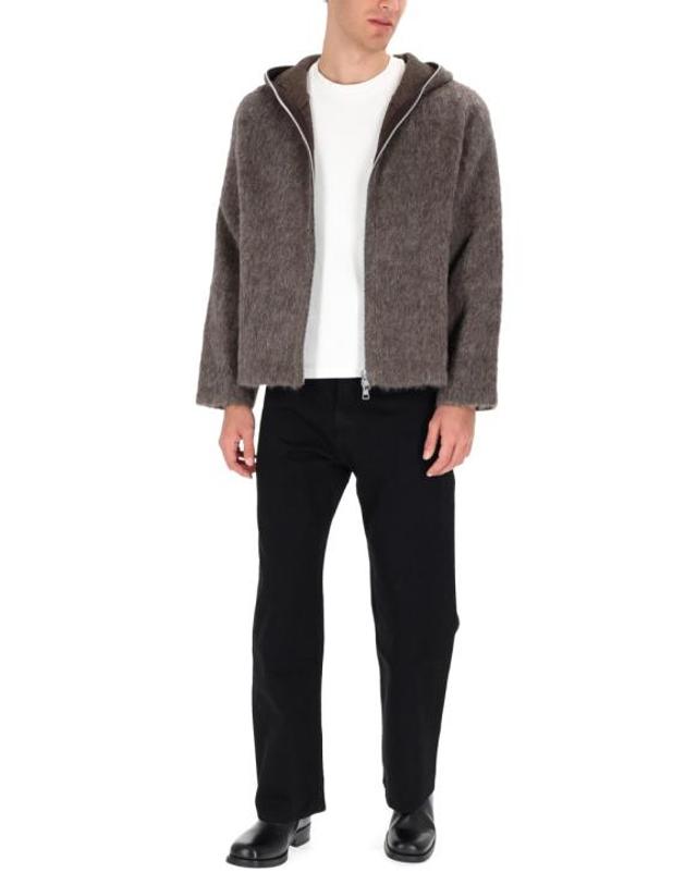 아워 레가시 [명품] 26FW 아워레가시 풀 집 후드 M2266FM MOLE GREY HAIRY WOOL DOM 착용컷
