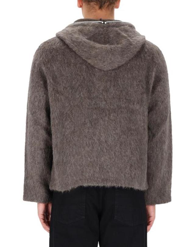 아워 레가시 [명품] 26FW 아워레가시 풀 집 후드 M2266FM MOLE GREY HAIRY WOOL DOM 착용컷