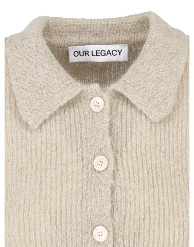 아워 레가시 [명품] 26FW 아워레가시 가디건 W4263MS SOFT SAGE FUZZY ALPACA DOM 착용컷