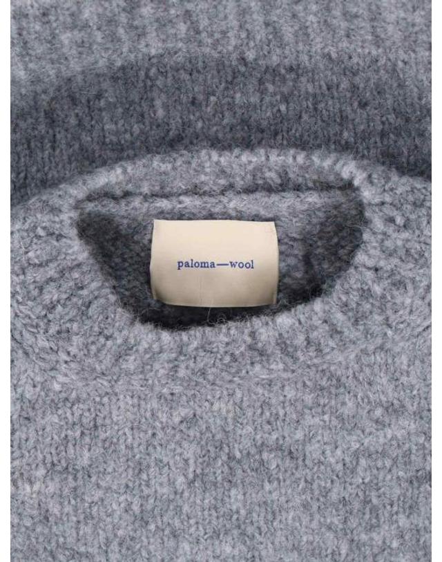 팔로마울 [명품] 팔로마울 no 2690 Clock 스웨터 VJ9005 201 LIGHT GREY DOM 착용컷