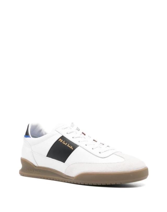 폴스미스 [명품] 25FW 폴 스미스 스니커즈 M2SDVR57PLEA01 WHITE DOM 착용컷