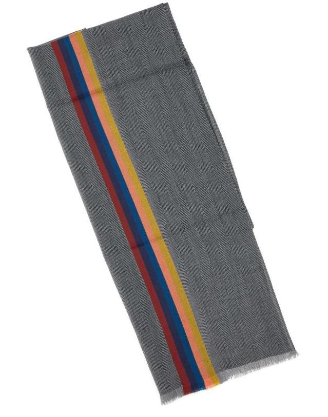 폴스미스 [명품] 26FW 폴 스미스 머플러 스카프 M1A 454D AS22 76A GREY DOM 착용컷