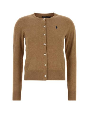 [명품] 26FW 폴로 랄프로렌 포니 로고 니트 가디건 211971871007 CAMEL DOM