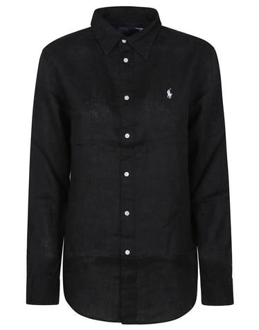 [명품] 26FW 폴로 랄프로렌 포니 자수 리넨 셔츠 (211970730009) 211970730003 POLO BLACK DOM