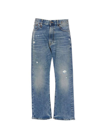 알13 23FW 23FW 알13  여성 보이프렌드 데님 스트레이트 팬츠 스트레이트 팬츠 R13W5083 Light blue BPG