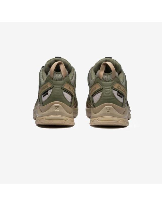 살로몬 [명품] 살로몬 스니커즈 L47587400 DEEP LICHEN GREEN WHITE PEPPER SILVER CLOUD DOM 착용컷