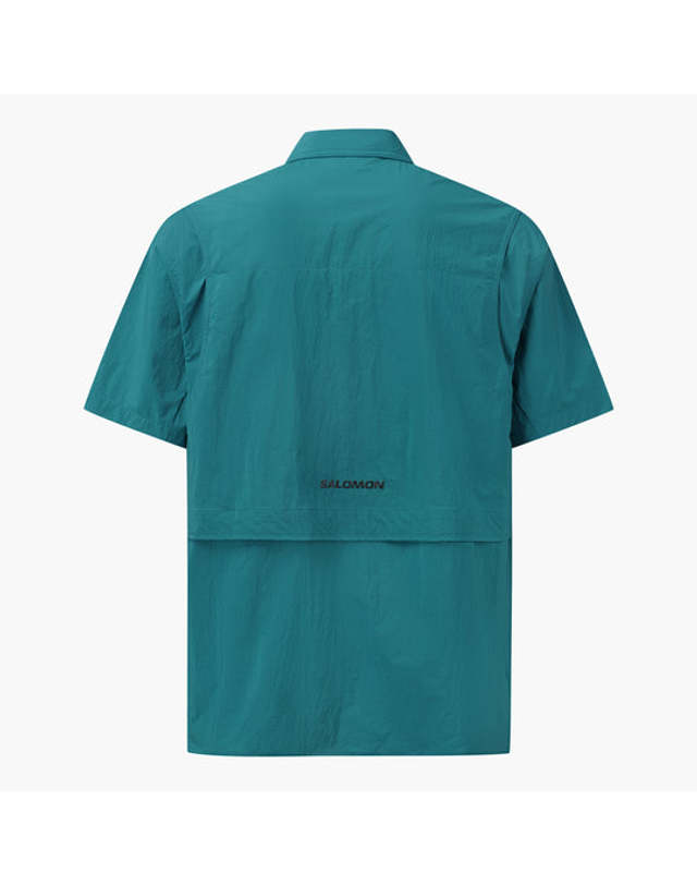 살로몬 [명품] 26SS 살로몬 모핑 블라스트 숏슬리브 셔츠 S262001HSH51 DEP 착용컷