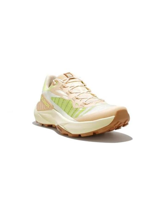 살로몬 [명품] 26SS 살로몬 스니커즈 L47996600 ALMOND CREAM TRANSPARENT YELLOW SUNNY LIME DOM 착용컷