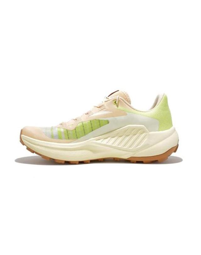 살로몬 [명품] 26SS 살로몬 스니커즈 L47996600 ALMOND CREAM TRANSPARENT YELLOW SUNNY LIME DOM 착용컷