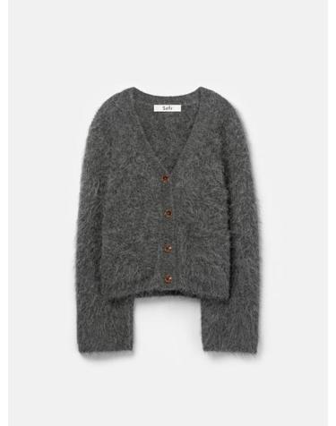 [명품] 세퍼 가디건 LEE CARDIAN GREY MELANE ALPACA GRAY DOM