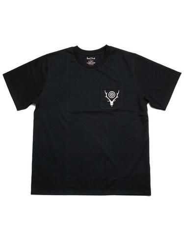 [명품] 사우스투웨스트에잇 반팔 티셔츠 QV667 E BLACK DOM
