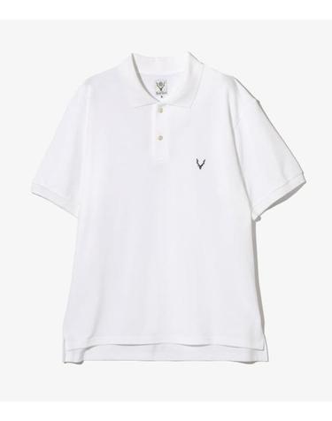 [명품] 사우스투웨스트에잇 폴로 티셔츠 QV661 A WHITE DOM