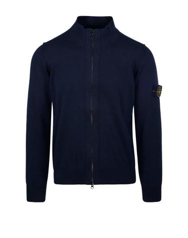 [명품] 스톤 아일랜드 집업 니트 8015542B2V0020 NAVY BLUE DOM