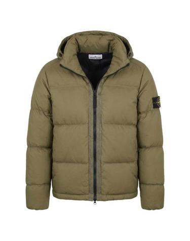 [명품] 26FW 스톤 아일랜드 매트 립스탑 코듀라 어드밴스드 패브릭스 디테처블 후드 티어 레지스턴트 다운 자켓 L2S15 4100013 S0483 V005G MILITARY GREEN DOM