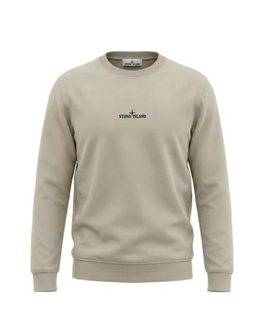 [명품] 26FW 스톤 아일랜드 오가닉 코튼 로고 프린트 스웨트셔츠 L2S15 6100039 S0477 V0095 SAND DOM