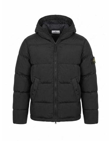 [명품] 26FW 스톤 아일랜드 나일론 메탈 에코닐 드로우코드 헴 후드 다운 자켓 L2S15 4100019 S0019 V0029 BLACK DOM