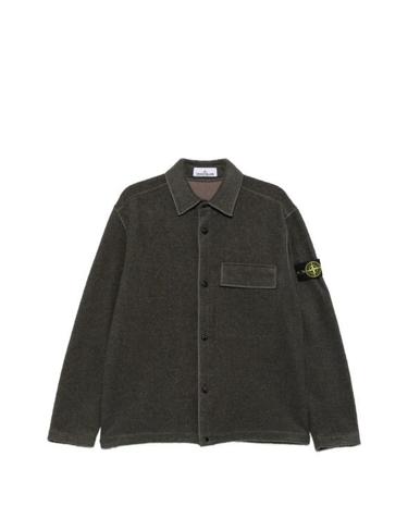 [명품] 26FW 스톤 아일랜드 마이크로 부클레 롱슬리브 티셔츠 L2S15 1200034 S0461 V0062 LEAD GRAY DOM