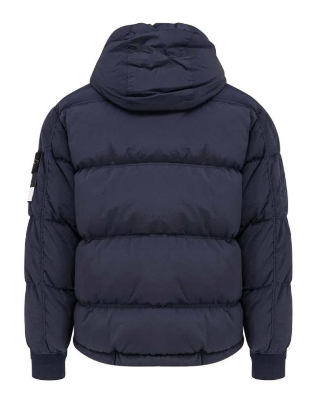 스톤아일랜드 [명품] 스톤 아일랜드 나일론 메탈 에코닐 후드 다운 파카 K2S15 4100088 S0019 V0020 착용컷