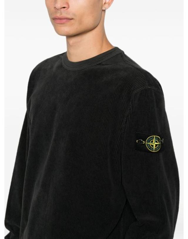 스톤아일랜드 [명품] 26FW 스톤 아일랜드 긴팔 티셔츠 L2S15 6100030 S0444 V0062 LEAD GRAY DOM 착용컷