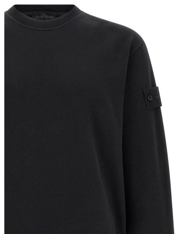 스톤아일랜드 [명품] 26FW 스톤 아일랜드 긴팔 티셔츠 L2S15 6100069 S0F53 V0029 BLACK DOM 착용컷
