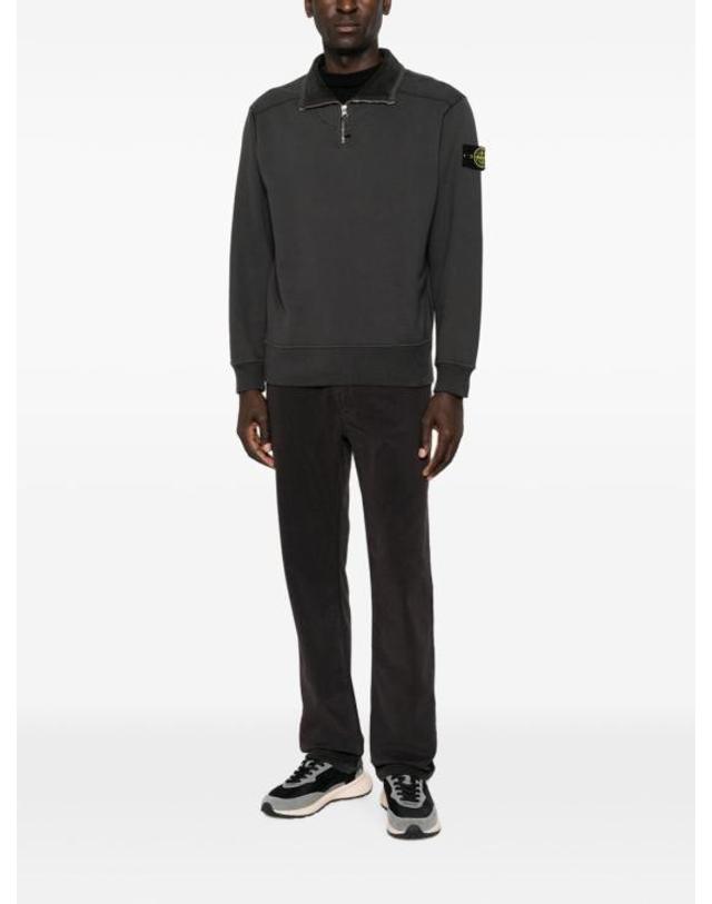 스톤아일랜드 [명품] 26FW 스톤 아일랜드 긴팔 티셔츠 L2S15 6100021 S0A20 V0062 LEAD GRAY DOM 착용컷