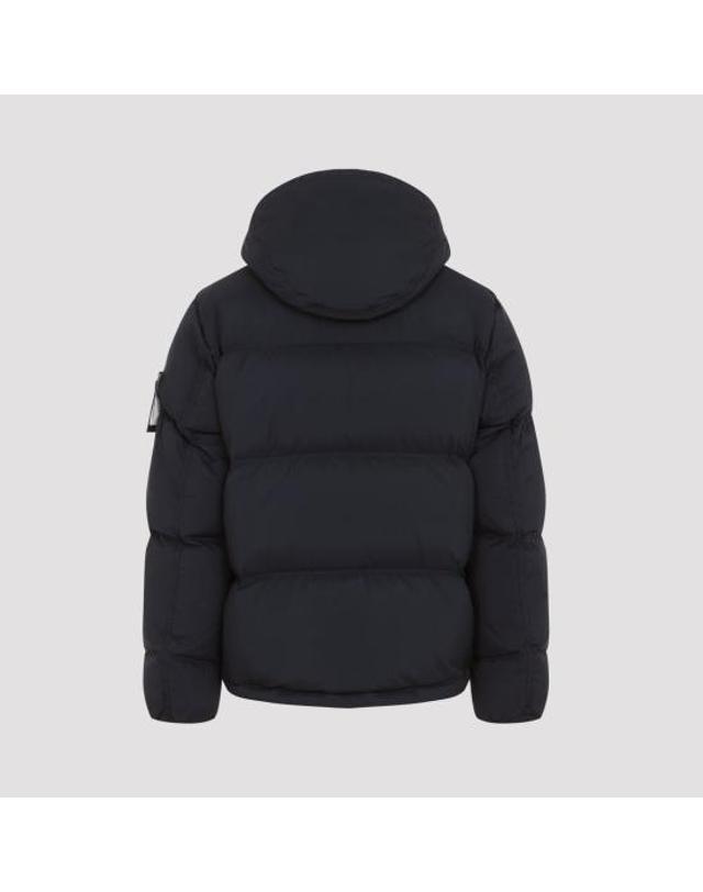스톤아일랜드 [명품] 26FW 스톤 아일랜드 매트 립스탑 코듀라 어드밴스드 패브릭스 디테처블 후드 티어 레지스턴트 다운 자켓 L2S15 4100013 S0483 V0029 BLACK DOM 착용컷