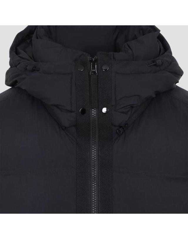 스톤아일랜드 [명품] 26FW 스톤 아일랜드 매트 립스탑 코듀라 어드밴스드 패브릭스 디테처블 후드 티어 레지스턴트 다운 자켓 L2S15 4100013 S0483 V0029 BLACK DOM 착용컷