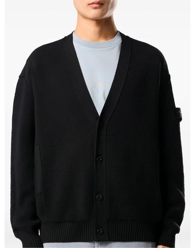 스톤아일랜드 [명품] 26FW 스톤 아일랜드 스웨터 L2S15 5100010 S01C4 V0029 BLACK DOM 착용컷