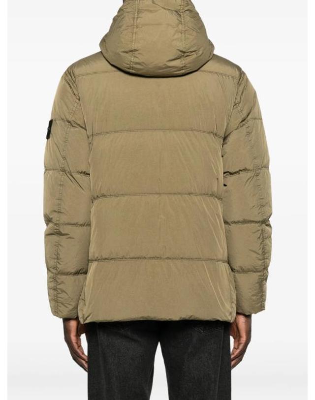 스톤아일랜드 [명품] 26FW 스톤 아일랜드 크링클 렙스 NY 패딩 재킷 L2S15 4100037 S0A23 V005G MILITARY GREEN DOM 착용컷