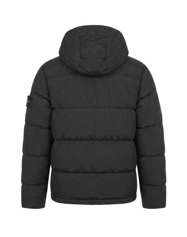 스톤아일랜드 [명품] 26FW 스톤 아일랜드 나일론 메탈 에코닐 드로우코드 헴 후드 다운 자켓 L2S15 4100019 S0019 V0029 BLACK DOM 착용컷