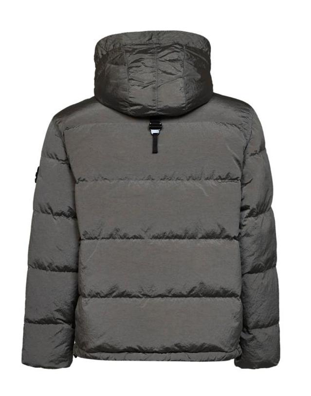 스톤아일랜드 [명품] 26FW 스톤 아일랜드 나일론 메탈 에코닐 드로우코드 헴 후드 다운 자켓 나일론 메탈 에코닐 드로우코드 헴 후드 다운 자켓 L2S15 4100019 S0019 V0060 착용컷