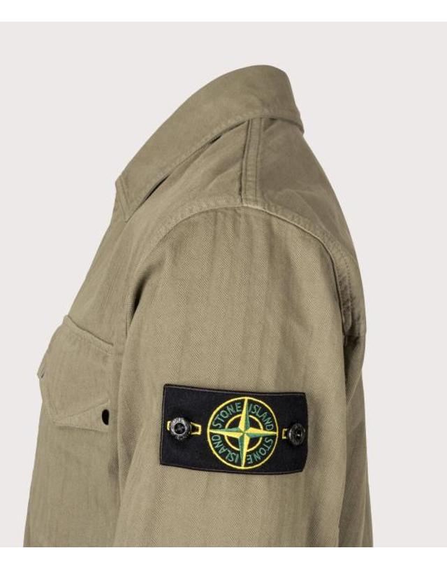 스톤아일랜드 [명품] 26FW 스톤 아일랜드 가죽 자켓 L2S15 1200014 S0456 V005G MILITARY GREEN DOM 착용컷
