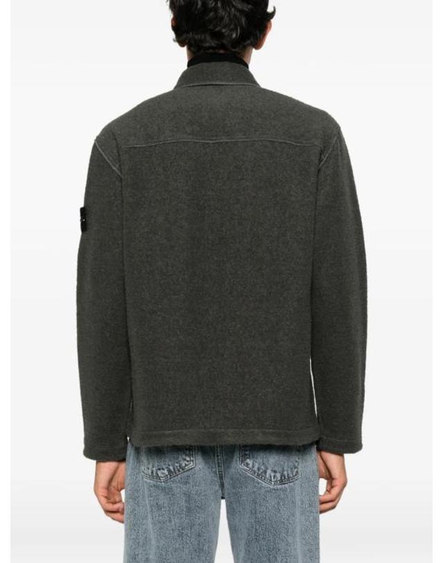 스톤아일랜드 [명품] 26FW 스톤 아일랜드 마이크로 부클레 롱슬리브 티셔츠 L2S15 1200034 S0461 V0062 LEAD GRAY DOM 착용컷