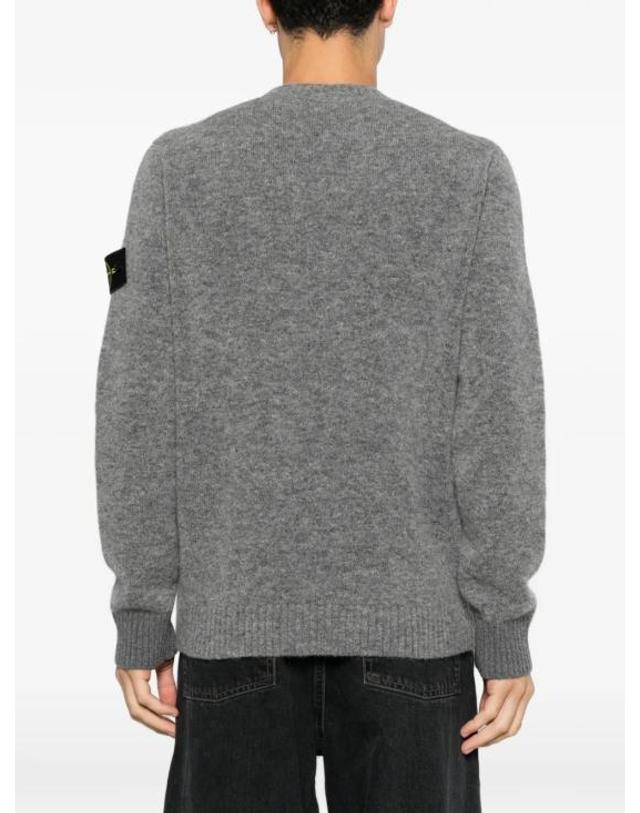 스톤아일랜드 [명품] 26FW 스톤 아일랜드 스웨터 L2S15 5100050 S0N22 V0M60 GREY MELANGE DOM 착용컷