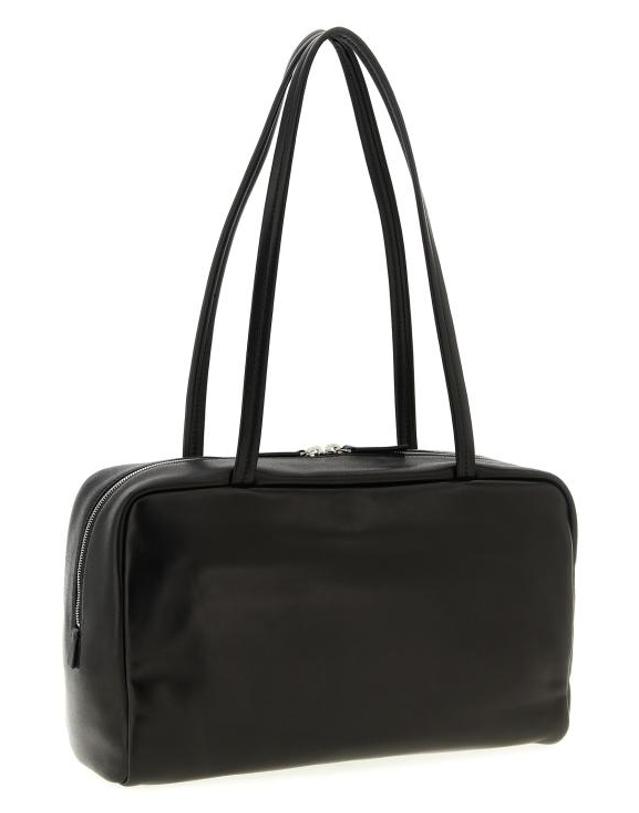 더 로우 [명품] 25FW 더로우 숄더백 W1725L117BAS BLACK DOM 착용컷