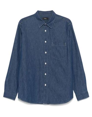 [명품] 띠어리 데님 셔츠 O0774526G1W BLUE DOM