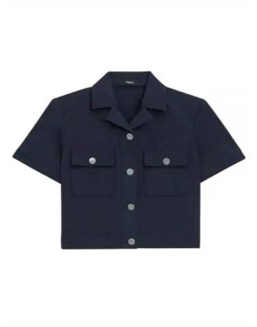 [명품] 띠어리 셔츠 O0304104G4K DARK NAVY DOM