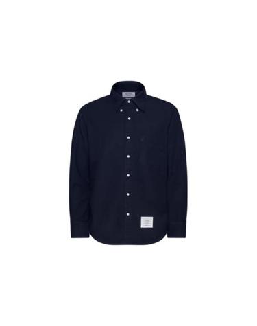 [명품] 톰브라운 스트레이트 핏 암밴드 옥스포드 셔츠 MWL301W F0790 415 NAVY DOM