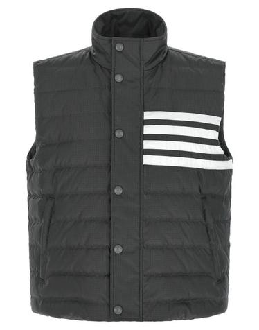 [명품] 26FW 톰브라운 샤이니 립스탑 라이트웨이트 다운 필 4 바 베스트 MVD036X F1095 025 DARK GREY DOM