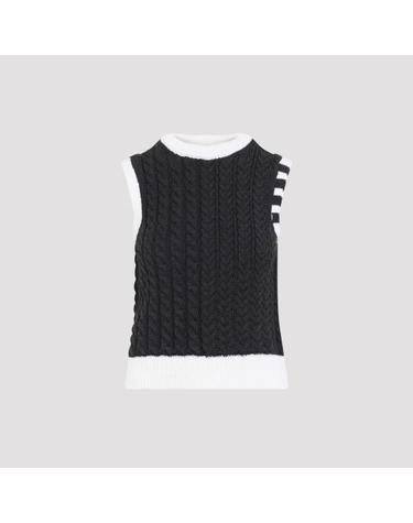 [명품] 26FW 톰브라운 베스트 FKV237A Y1024 025 DARK GREY DOM