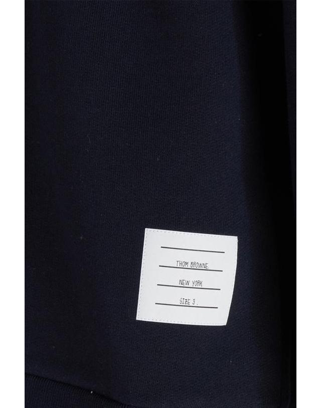 톰브라운 [명품] 26SS 톰브라운 긴팔 티셔츠 MJT085A 03377 415 NAVY DOM 착용컷