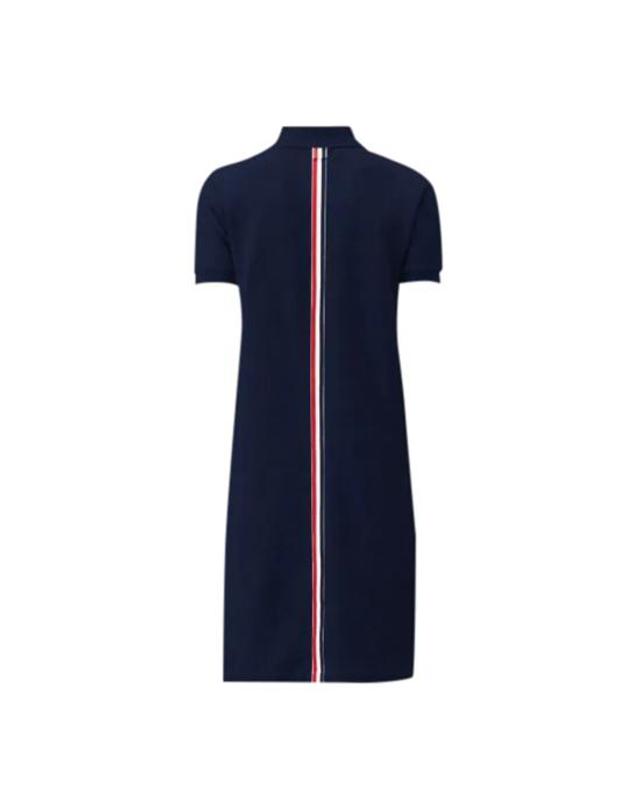 톰브라운 [명품] 26SS 톰브라운 클래식 피케 스트라이프 폴로 드레스 FJD027A 00050 415 NAVY DOM 착용컷
