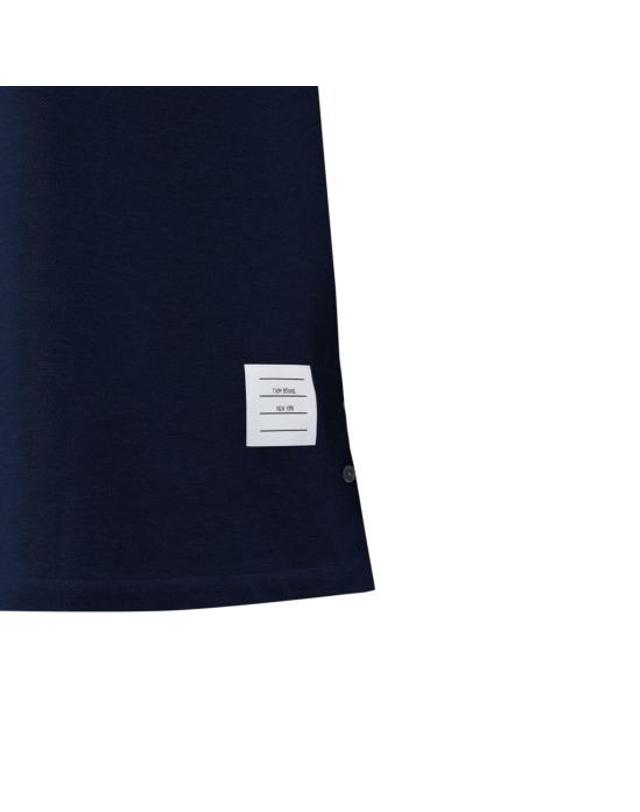톰브라운 [명품] 26SS 톰브라운 클래식 피케 스트라이프 폴로 드레스 FJD027A 00050 415 NAVY DOM 착용컷