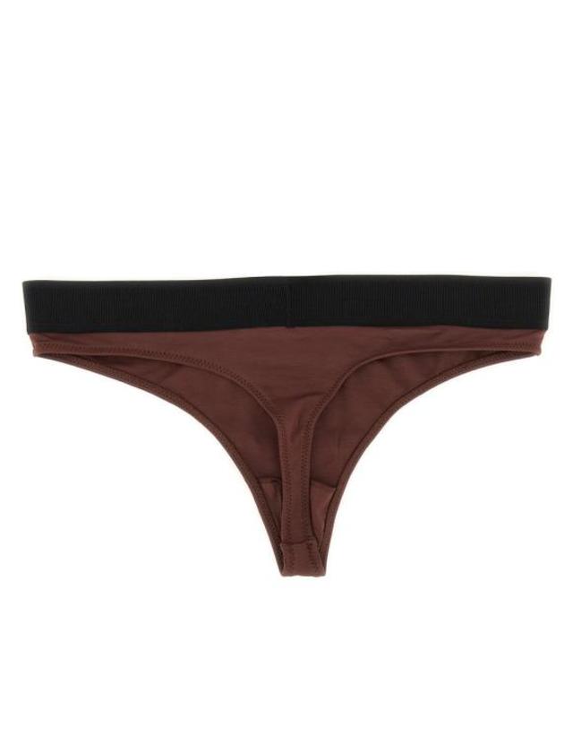 톰포드 24FW 톰포드 여성 버건디 팬티 KNJ009 JEX011ER720 BROWN BPG 착용컷