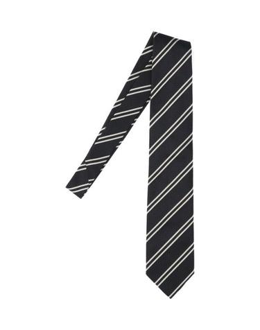 [명품] 26SS 톰포드 스트라이프 실크 타이 STE001 S0229 NAA BLACK DOM